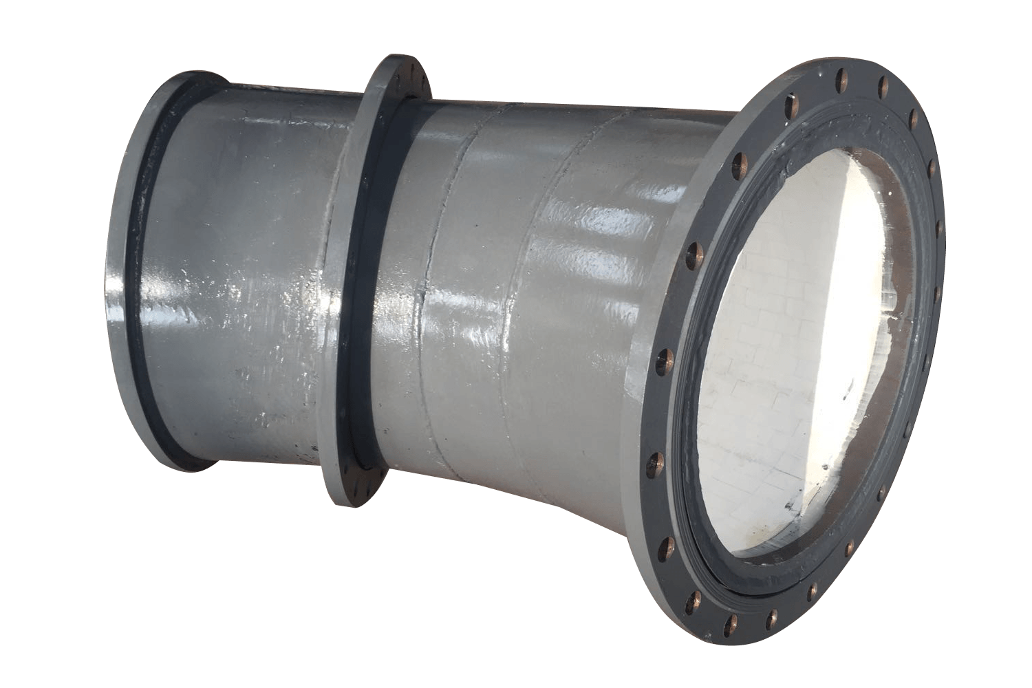 內(nèi)襯陶瓷耐磨管道，提升管道8倍耐磨性[江蘇江河]