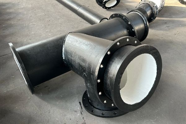 詢價內襯自蔓延剛玉陶瓷Y型三通