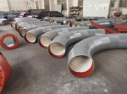 強耐磨，持久耐用——煤礦用陶瓷貼片耐磨彎頭[江河]