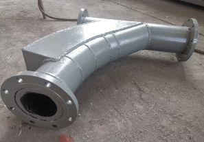 90°雙金屬?gòu)?fù)合耐磨帶背包彎頭φ180有什么特點(diǎn)？