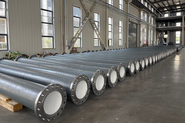 輸煤耐磨陶瓷管道加工